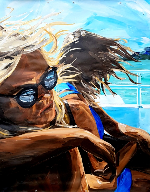 Schilderij Alcatraz