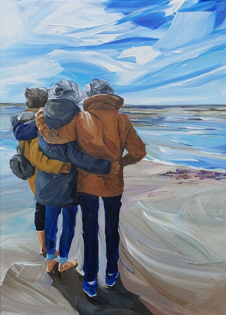 Schilderij De 4 zussen