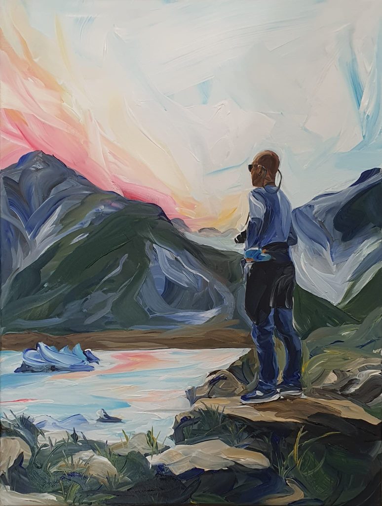 Schilderij Lake Tasman