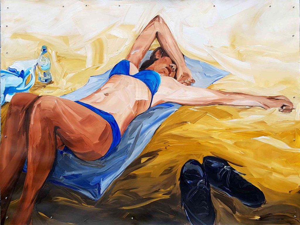 Schilderij Zand